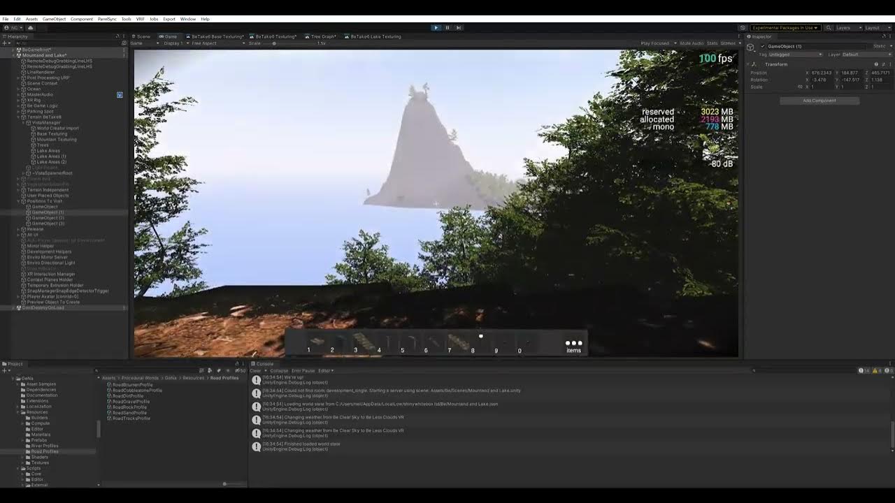 Begame 2021 3 mountand and lake windows mac linux unity 2021 3 1f1