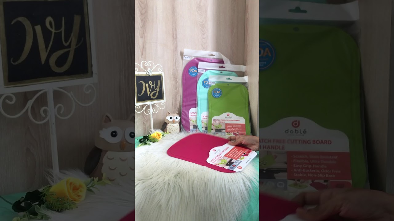 Review Doble Scratch Cutting Board atau Talenan made in korea