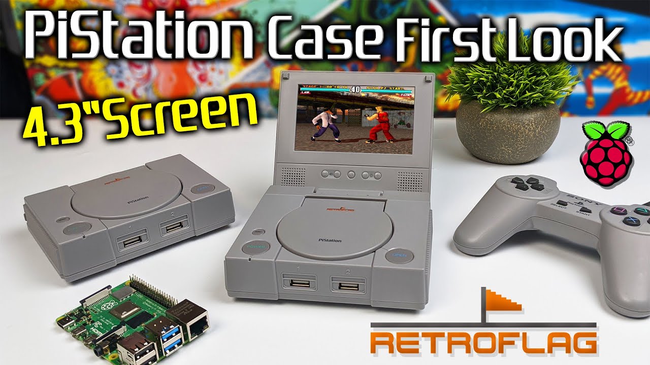 RetroFlag PiStation Case First Look! This Might Be The Best Pi4 Case Ever!