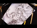 Femal Goku Drawing// Girl Goku Drawing// Dragon Boll Super Anime// Mr Rk Artist
