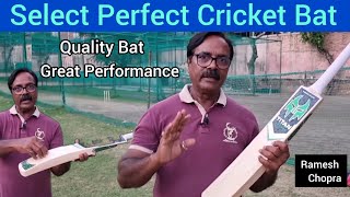 Select Perfect Cricket Bat Quality Cricket Bat Kaisa Ho How To Select A Good Cricket Bat