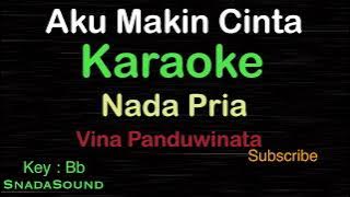 AKU MAKIN CINTA-Lagu Nostalgia-Vina Panduwinata|KARAOKE NADA PRIA​⁠ -Male-Cowok-Laki-laki@ucokku