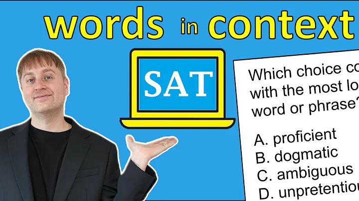 Words in Context (Vocab) Questions on the Digital SAT: Strategies & Practice