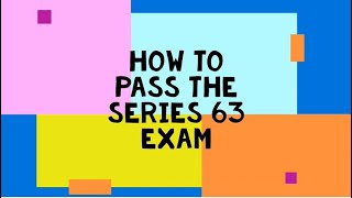 How to pass the Series 63 (and Series 66)  The Broker Dealer screenshot 5