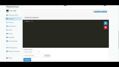 RoboContest #0021 || Python