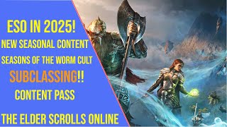 What to expect from ESO in 2025 - Content Pass & Subclassing