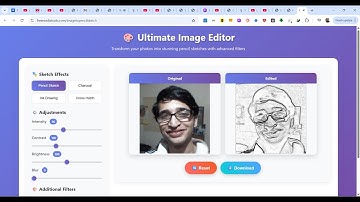 Build a Canva Clone Image to Pencil Drawing Sketch Editor in Browser Using HTML & JavaScript
