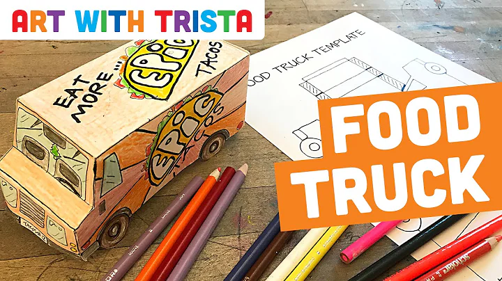 Food Truck Assembly and Design Art Tutorial - Art With Trista