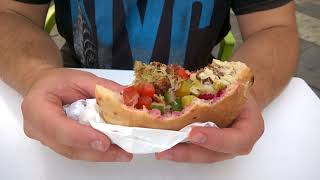 Обзор израильского фалафеля. Israel street food, falafel.