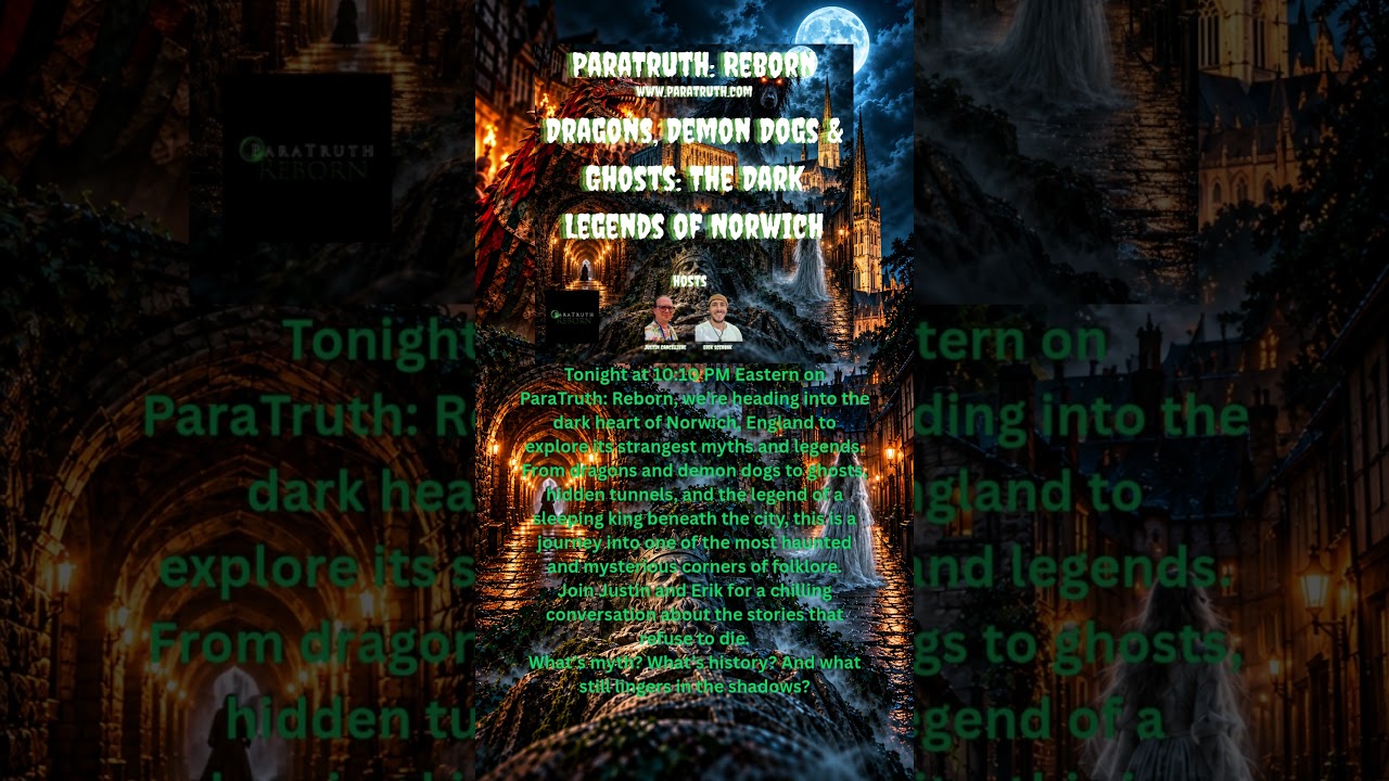 Dragons, Demon Dogs & Ghosts: The Dark Legends of Norwich Announcement