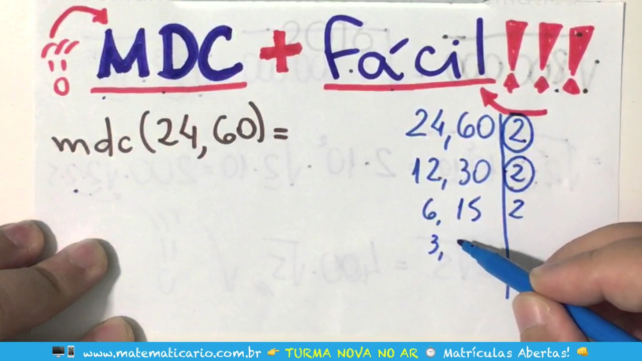 m..d.c - Fácil de calcular 😉#mdc #tikedutok #foryoupage