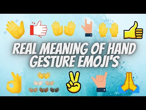 Real Meaning of Hand Gesture Emoji&rsquo;s I Hand Emoji&rsquo;s Meaning in English I WhatsApp Emoji&rsquo;s