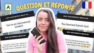 🇫🇷 FRENCH VLOG: réponde à VOTRE hypothèses propos moi! | french vlog #frenchfriday french youtuber