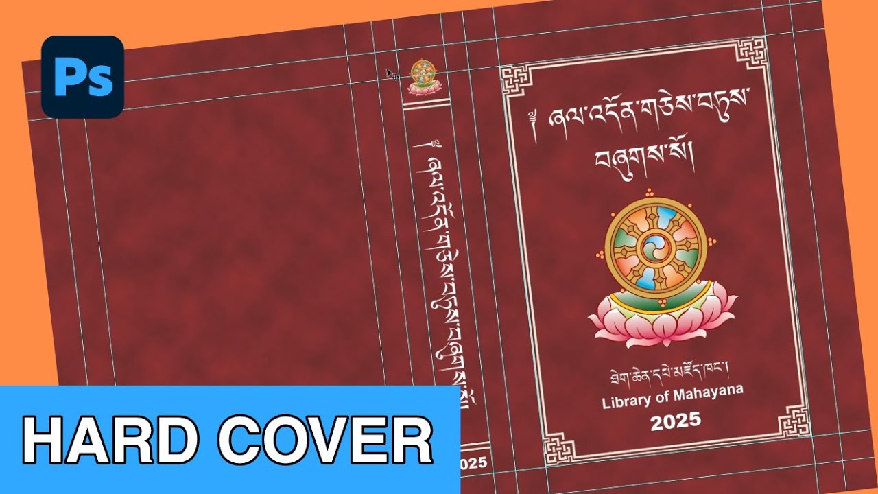 How to Design a Hardcover Book in Photoshop | Full Beginner to Pro Guide