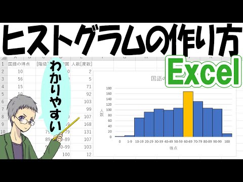 【Excel】ヒストグラムの作り方｜わかりやすく解説