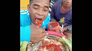 Eating Giant Fish on Boat Ultimate Seafood Experience