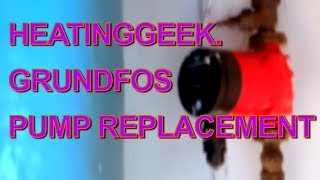 How to Change Pump on Heating System. Heating Pump Replacement. No heating or hot water. Noisy pump