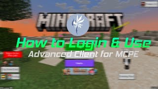 How To Log In & Use This Powerful Client Complete Tutorial Best Hacked Client For Mcpe 1.21