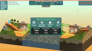 20m double cross jump PolyBridge solucion
