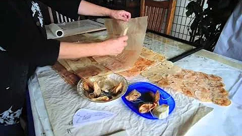 Printing on tea bags