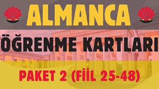 Almanca Premium Kartlar - Paket 2 (Fiil 25-48)