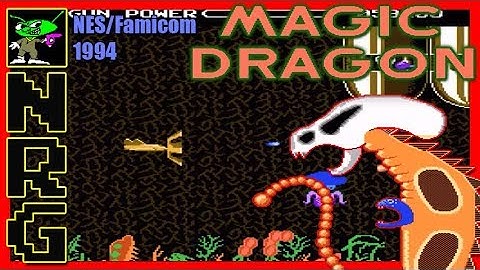 NRG: 5-10 Minutes of Gameplay - Magic Dragon (R-Type Clone) [NES]