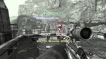 MW3 - No Scope Cross Map GWK!!