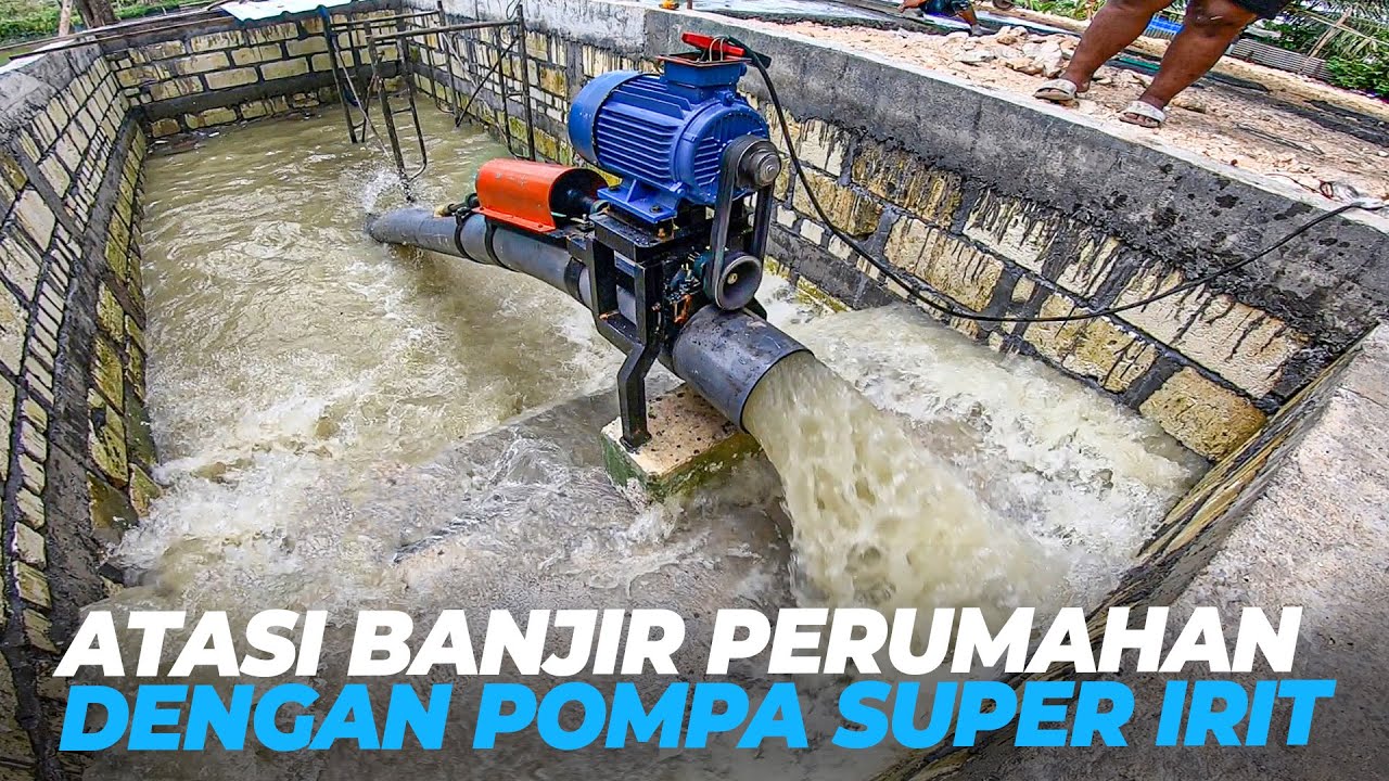 Pompa Banjir Axial Perumahan Hemat Biaya – Solusi Cepat Atasi Genangan Air