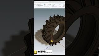 Autodesk Inventor #autodeskinventor #inventor2025 #inventortips #inventortutorial #tyredesign
