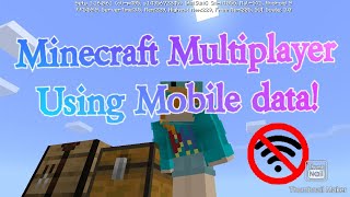 How to Play Minecraft Online Multiplayer Using Mobile data only(all versions) screenshot 4