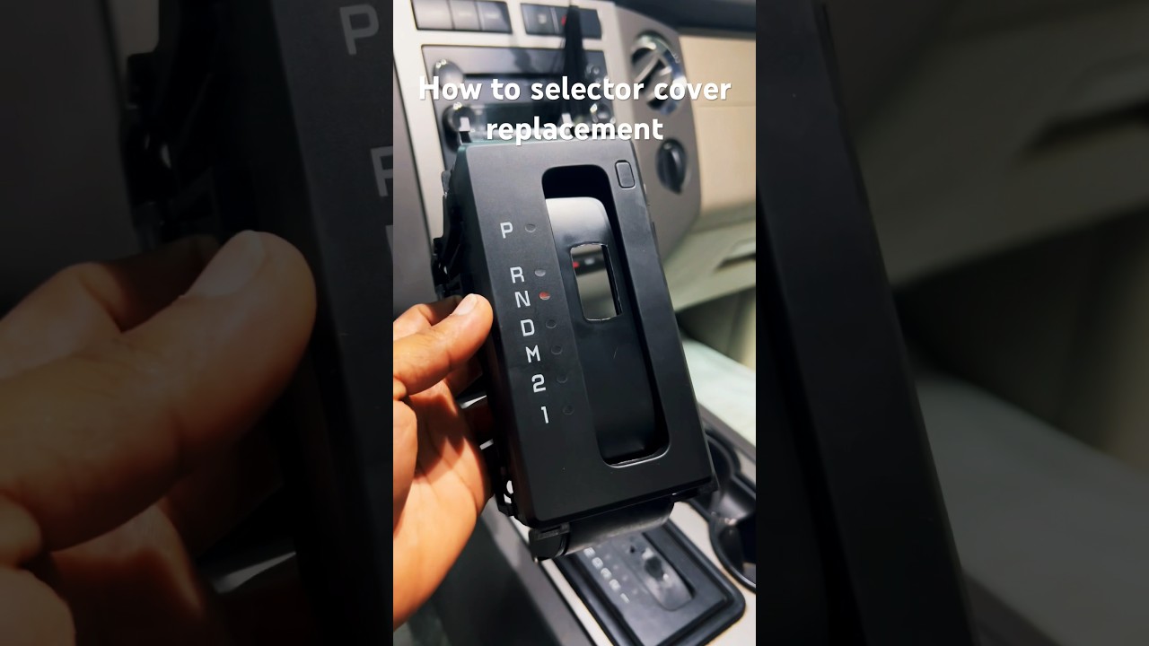 2012 Ford Expedition selector cover replacement walk-through 