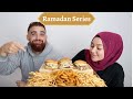 RAMADAN MUKBANG SERIES | EPISODE 3 | SMASHED DOUBLE AND TRIPLE CHEESEBURGER | ONION RINGS | FRIES |