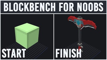 How to create a Minecraft Pickaxe (and get it in-game!) - Blockbench for Noobs - Part 1