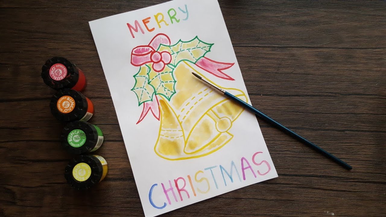 How To Draw Christmas Bell Easy How To Draw Christmas Bell Easy