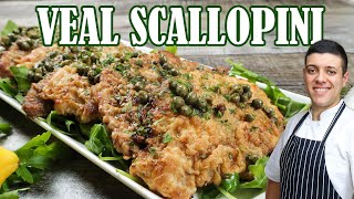 Veal Scallopini | Fast and Easy Dinner Recipe by Lounging with Lenny