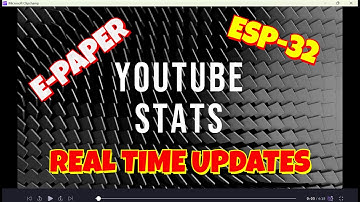 Build a Real-Time YouTube Subscriber Counter with ESP32 & E-Paper Display! (No Cloud Needed)