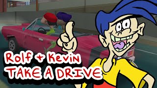 Rolf & Kevin Take A Drive In Springfield Simpsons Hit & Run Mod