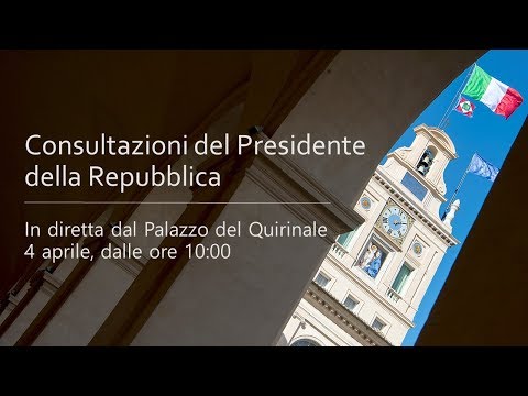 Quirinale: Consultazioni del Presidente della Repubblica