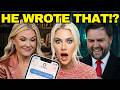 🚨 JD Vance PANICS As Erika Kirk FANTASY TEXT LEAKS!