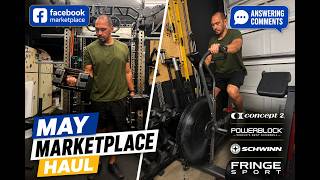 Home Gym FB Marketplace Haul for May + Answering Comments