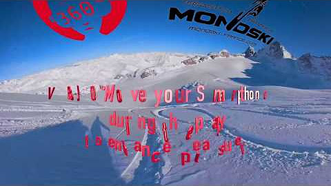 Monoski VR 360Â°