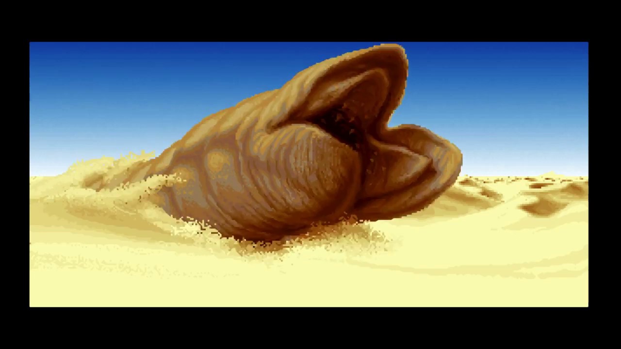 Червяк из дюны