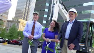 Parks for Downtown Dallas - Pacific Plaza Groundbreaking