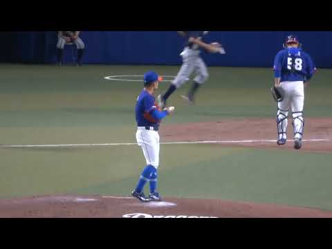 【根尾昂　4回表】初ヒットを許すも無失点に抑えるピッチング！（2023/9/18）