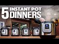 5 INSANELY DELICIOUS YET INSANELY EASY INSTANT POT DINNER RECIPES | SAM THE COOKING GUY image