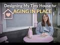 Designing My Tiny House for Aging in Place (At 57!)#tinyhouse #tinyhome