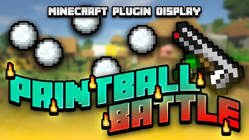 Minecraft Plugin Tutorial: Paintball Battle