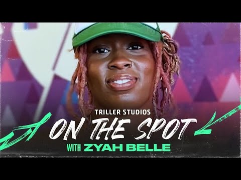 Zyah Belle Goes On the Spot with Triller Studios