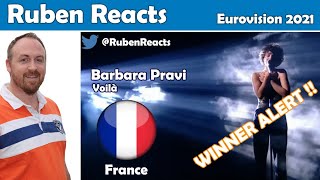 Eurovision 2021 - France 🇫🇷 - Barbara Pravi - Voila - Reaction