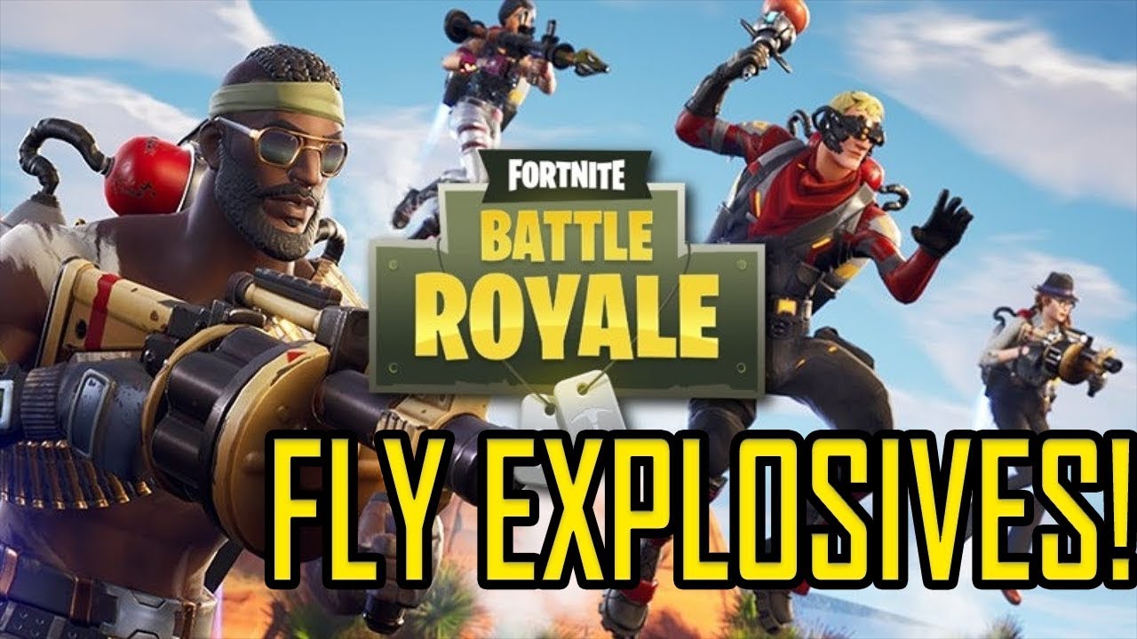 FLY EXPLOSIVES! (NEW GAMEMODE) FT: ATALICKES WOLF!